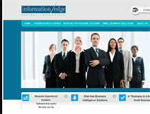 Tablet Screenshot of informationedge.com